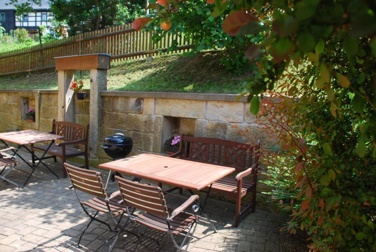 Hotel FH Am Osterbrunnen Hinterhermsdorf Exterior foto
